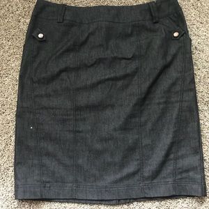 Cute Dark Denim Skirt - Size 16W